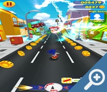 Sonic Flash Speed Fever скриншот, screen