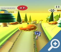 Sonic Halloween Ninja Go Boom скриншот, screen