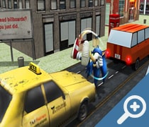 Sonic traffic Racer скриншот, screen