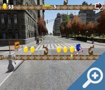 Super Sonic GTA Run  скриншот, screen