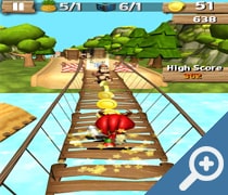 Super Sonic Jungle Adventure Run скриншот, screen