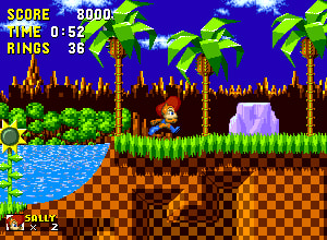 Sally Acorn in Sonic 1