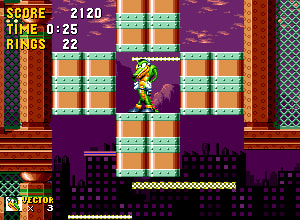 Vector in Sonic 1